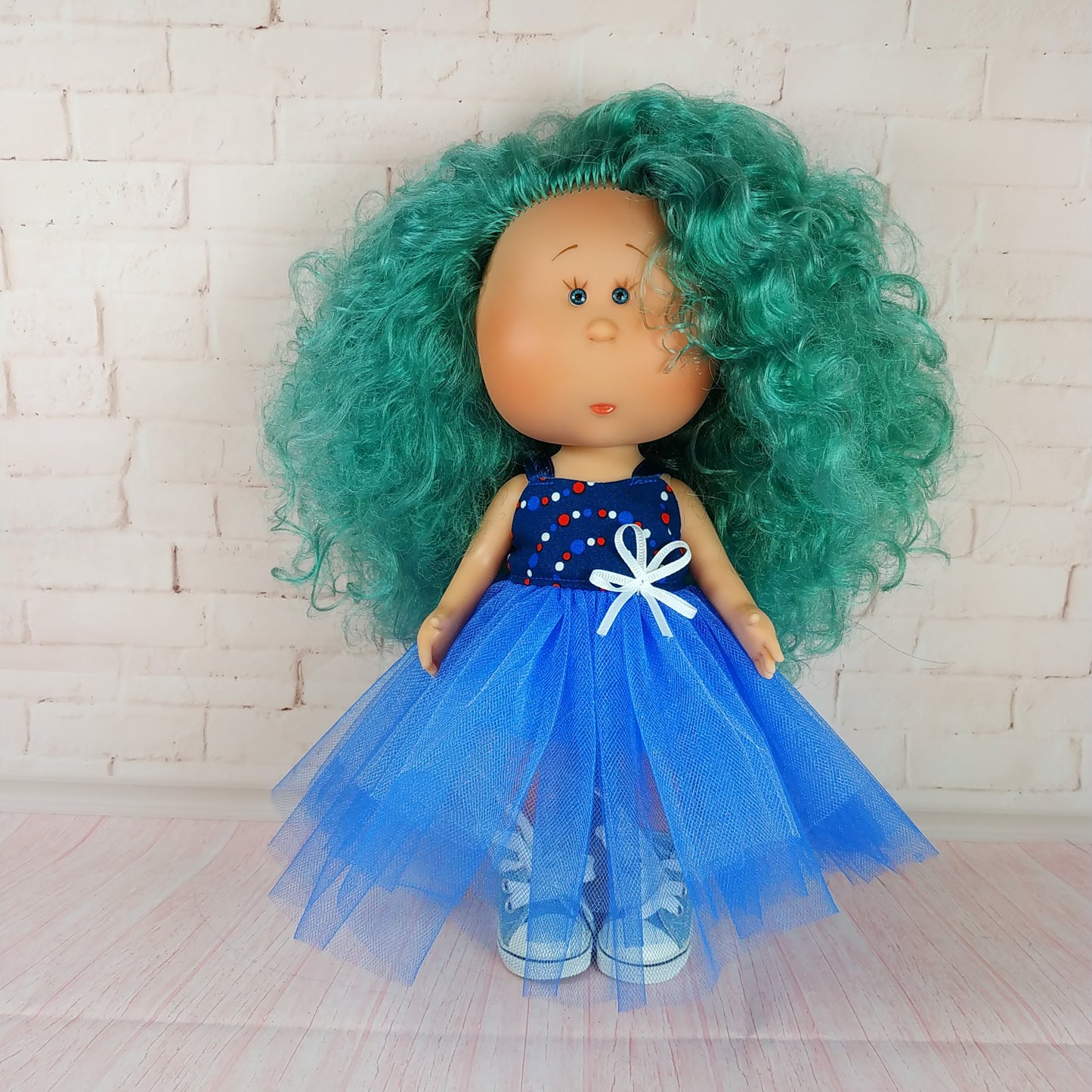 Dress for Doll Mia 12'' July 4th Independence Day Style