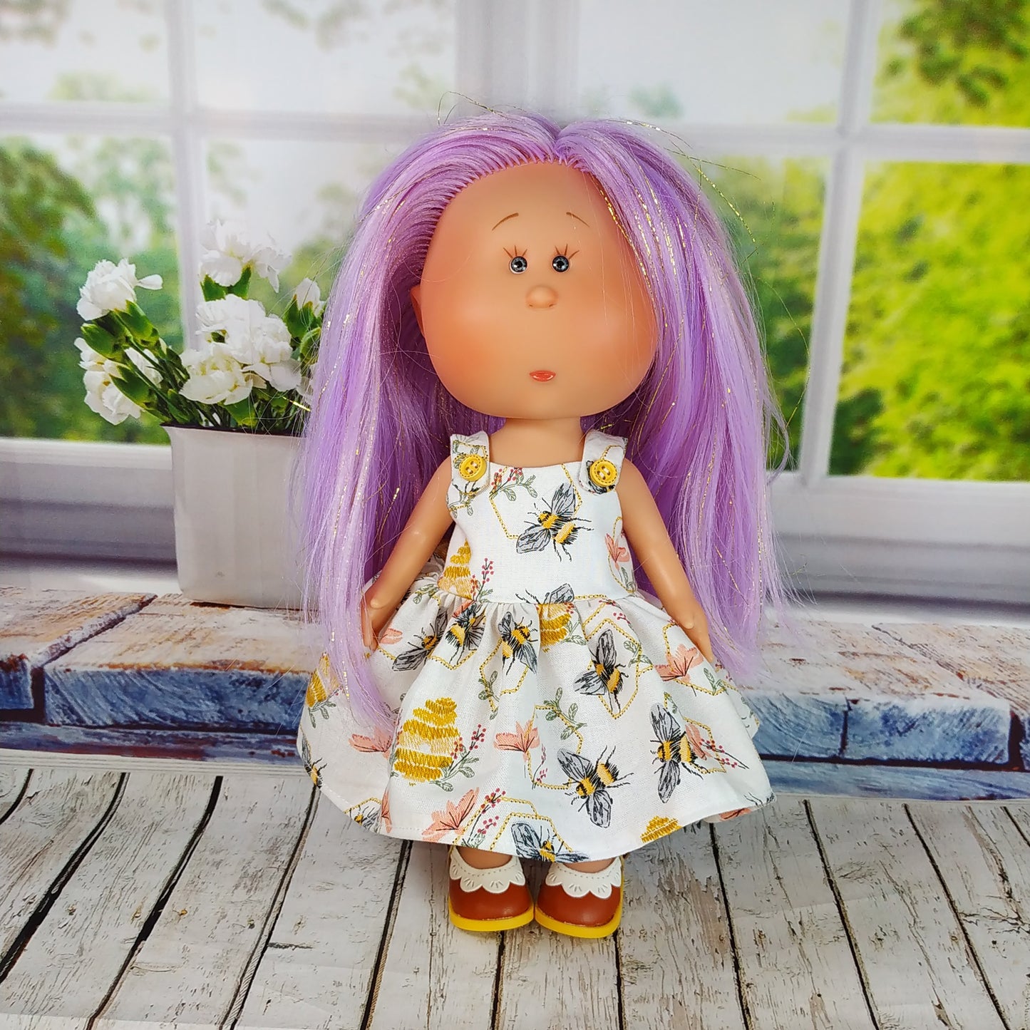 Dress for dolls Mia and Mio Modern Outfits Bumble Bee