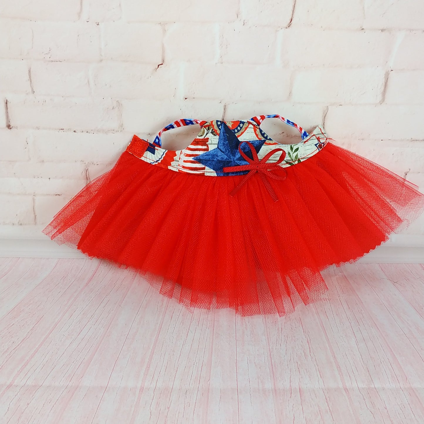 Dress for Mini Doll Mia 9'' July 4th Independence Day Style (