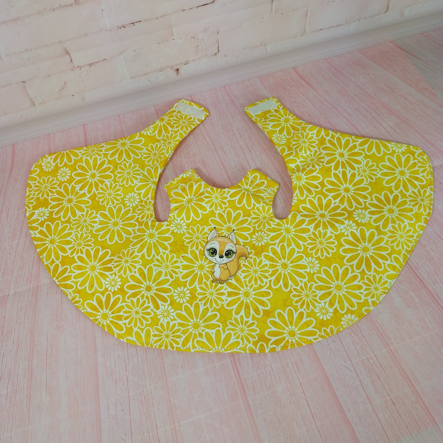 Reversible Yellow Dress for doll Mia 12''