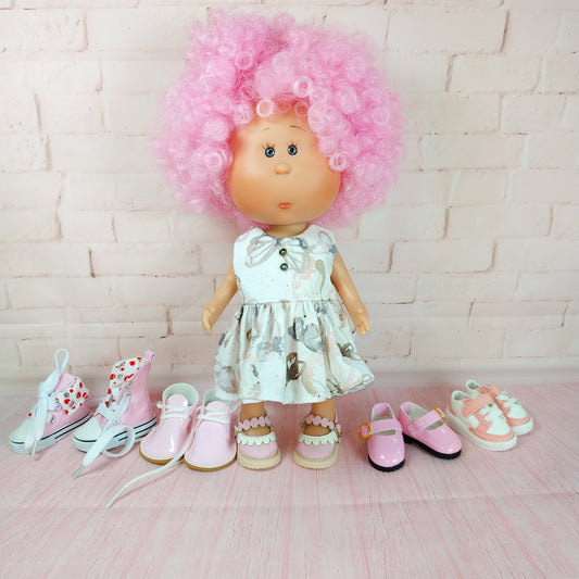 Pink Shoes for Mini Doll Mia 9''