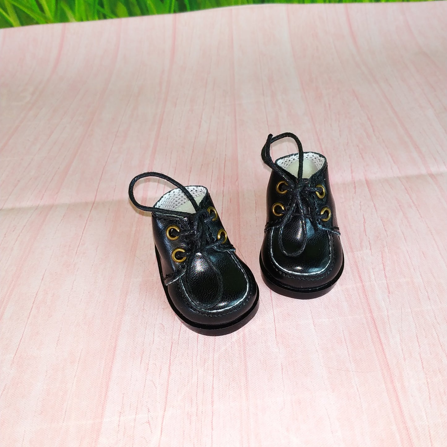 Black Blue Yellow Shoes for Mini Doll Mia 9''