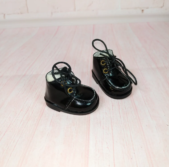 Black Blue Yellow Shoes for Mini Doll Mia 9''